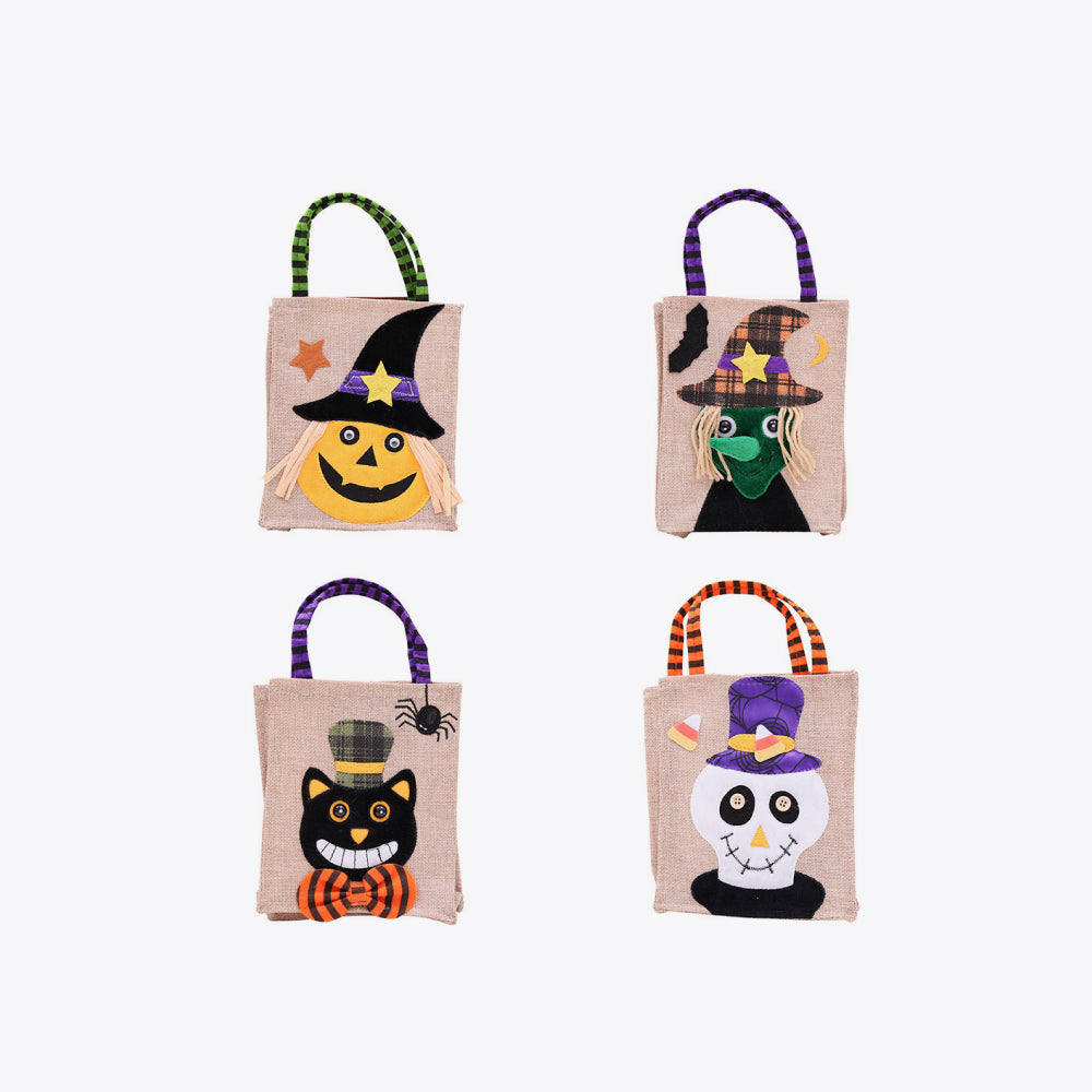 Assorted 2-Piece Halloween Element Handbags - MONLANE