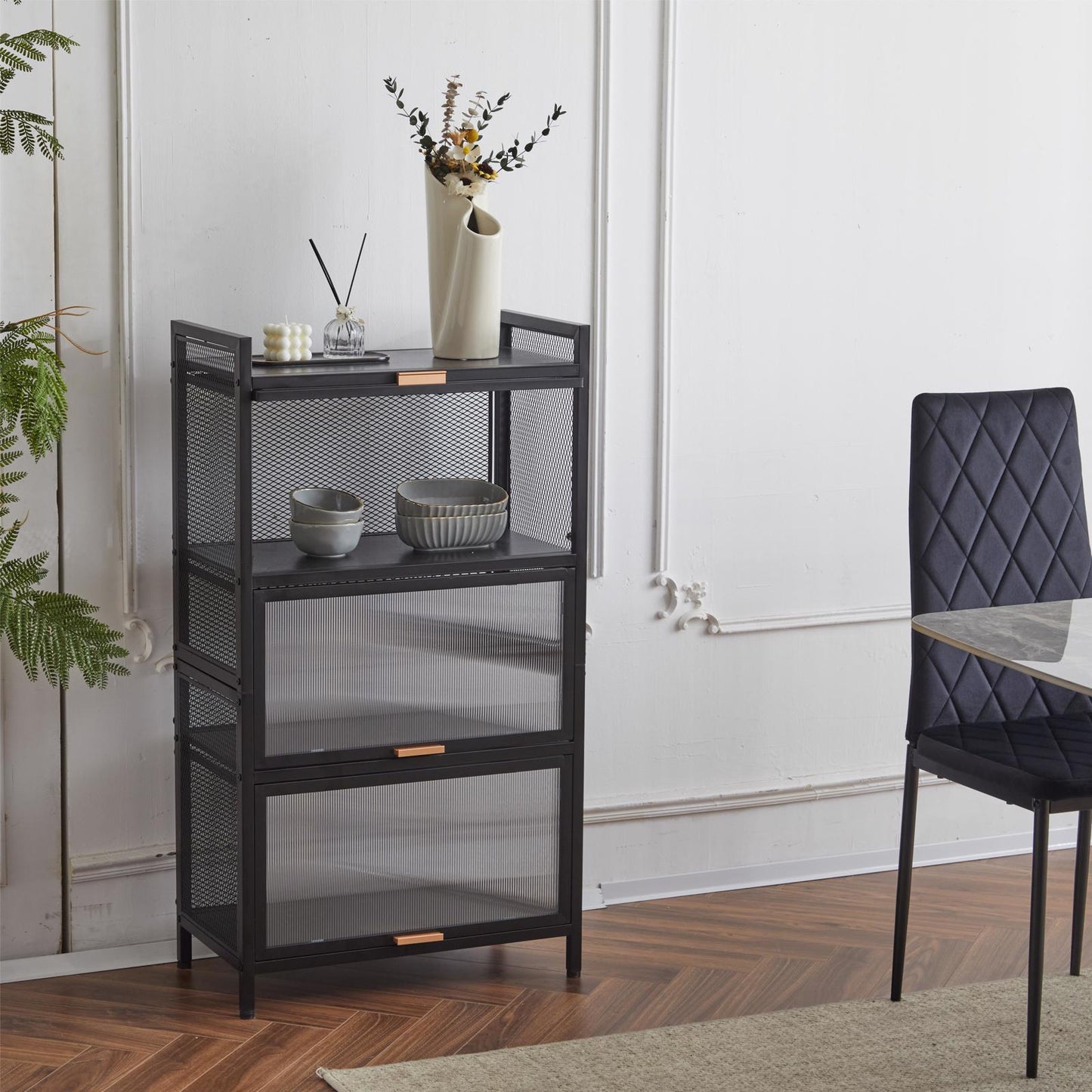 4-Layer Multifunctional Storage Cabinet - MONLANE