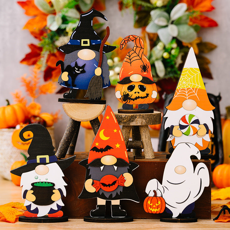 Assorted 2-Piece Halloween Element Ornaments - MONLANE