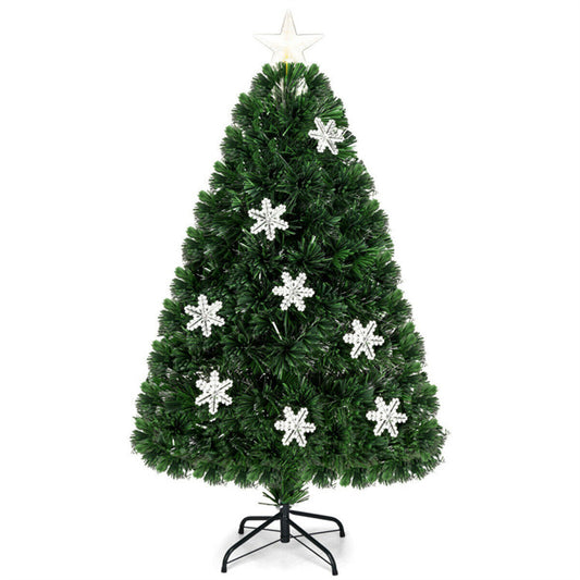 LED Christmas Tree with Snowflakes