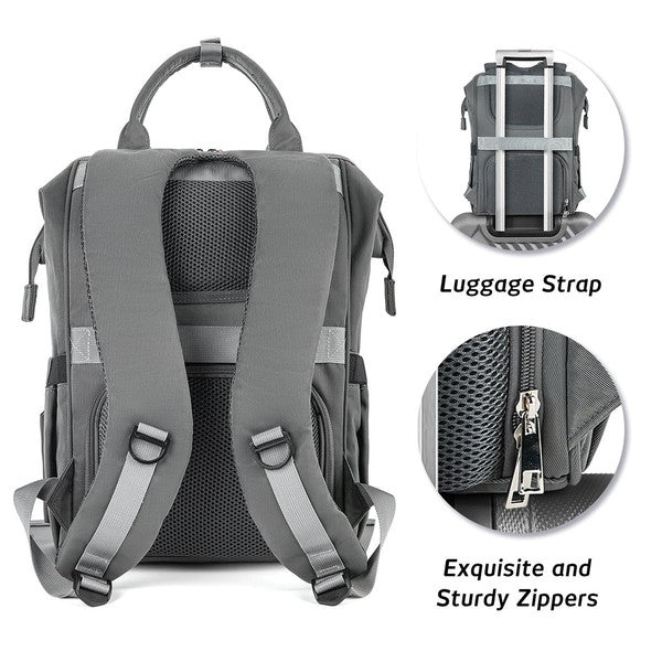 Crazy Pockets Diaper Backpack