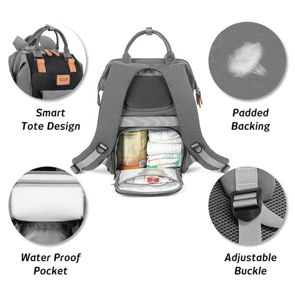 Crazy Pockets Diaper Backpack