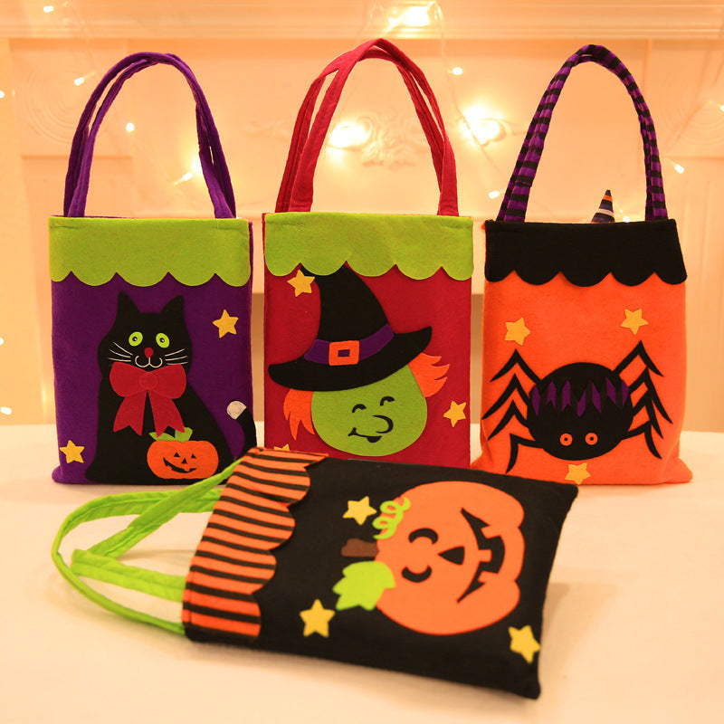 Assorted 2-Piece Halloween Element Handbags - MONLANE