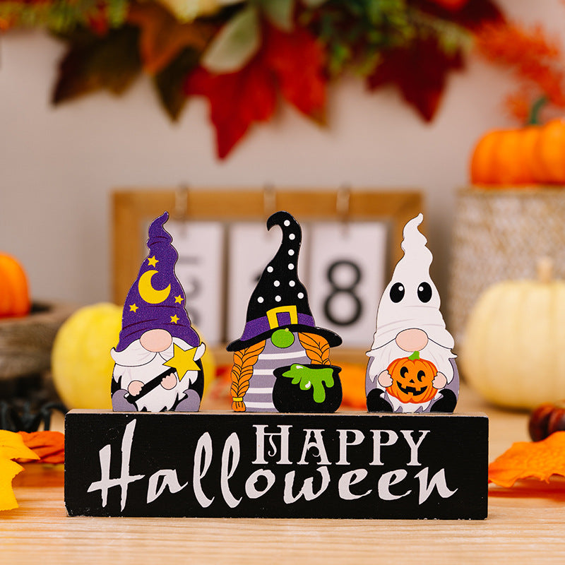 Assorted 2-Piece Halloween Element Ornaments - MONLANE