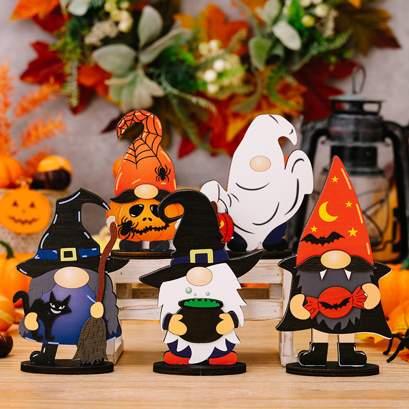 Assorted 2-Piece Halloween Element Ornaments - MONLANE