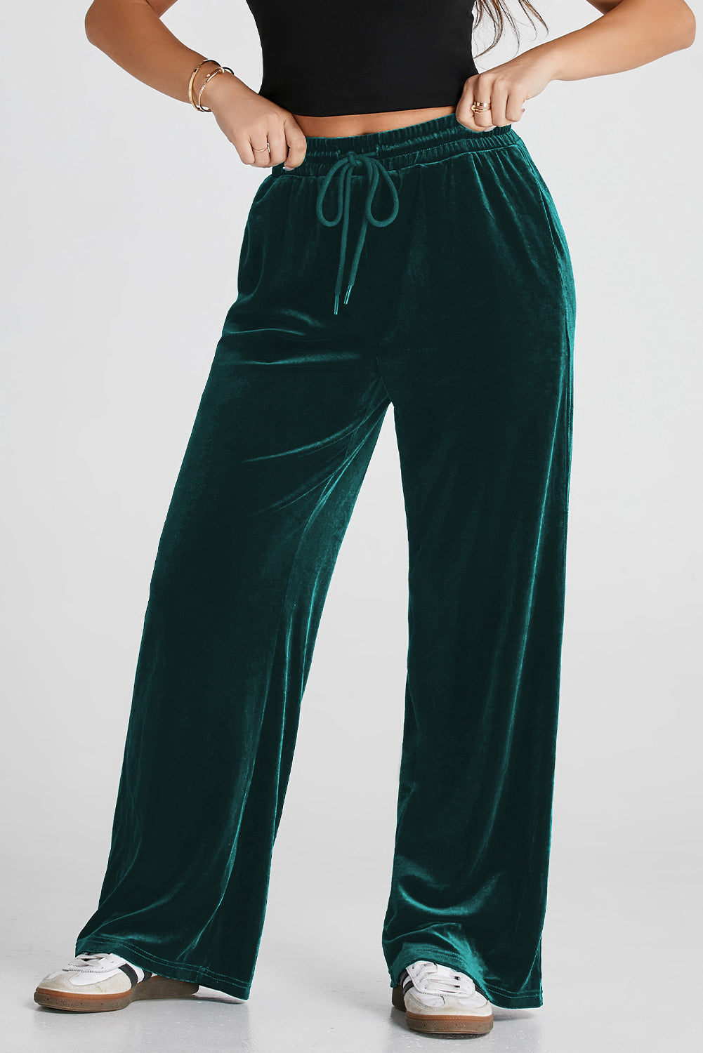 Wide Leg Active Pants