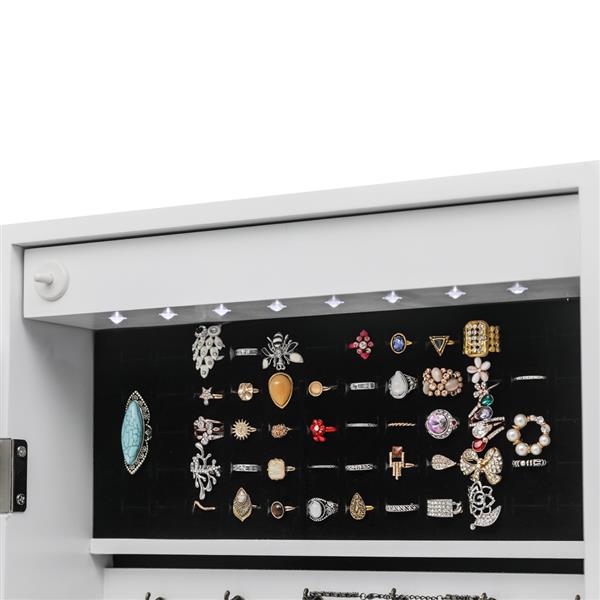 Wooden Wall Mounted Jewelry Storage