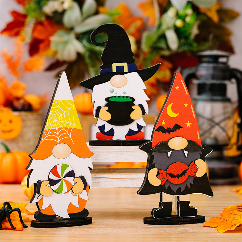 Assorted 2-Piece Halloween Element Ornaments - MONLANE