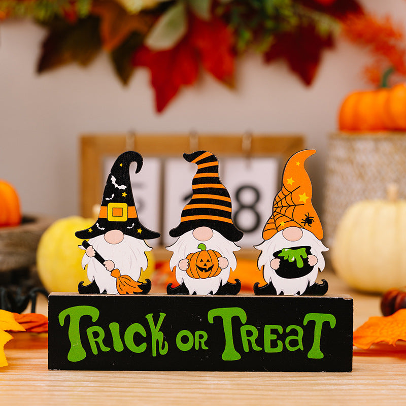 Assorted 2-Piece Halloween Element Ornaments - MONLANE