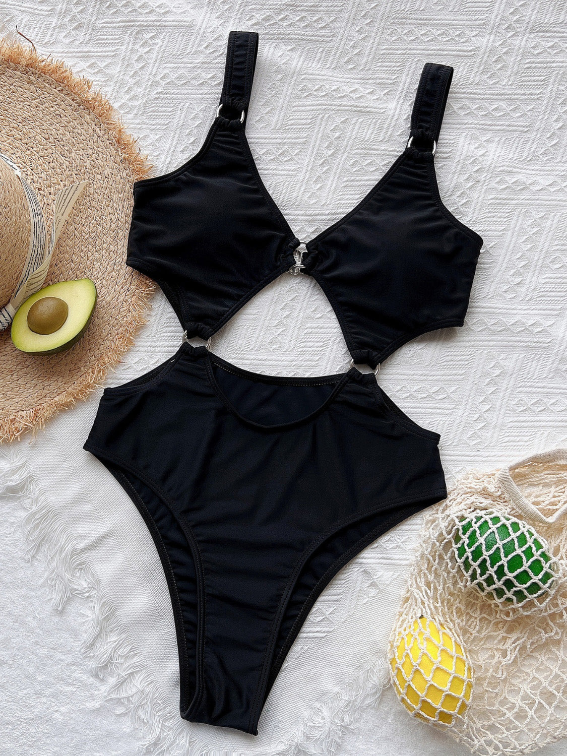 Plunge One-Piece Swimwear