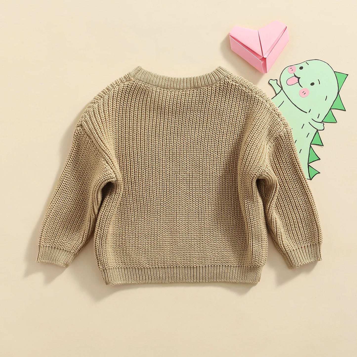 Toddler Round Neck Sweater