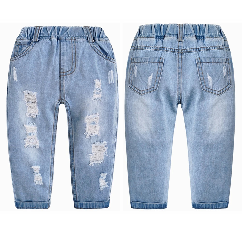 Baby Stretchy Denim Trousers