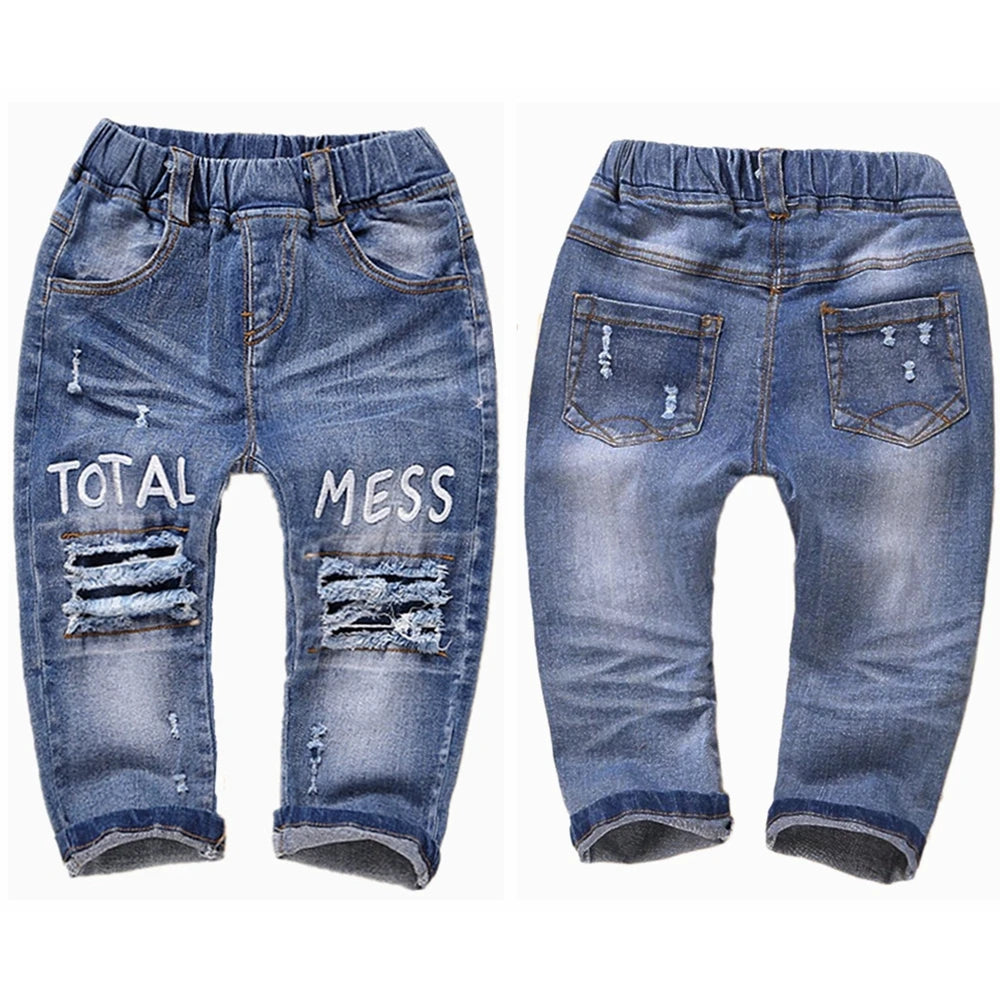 Baby Stretchy Denim Trousers