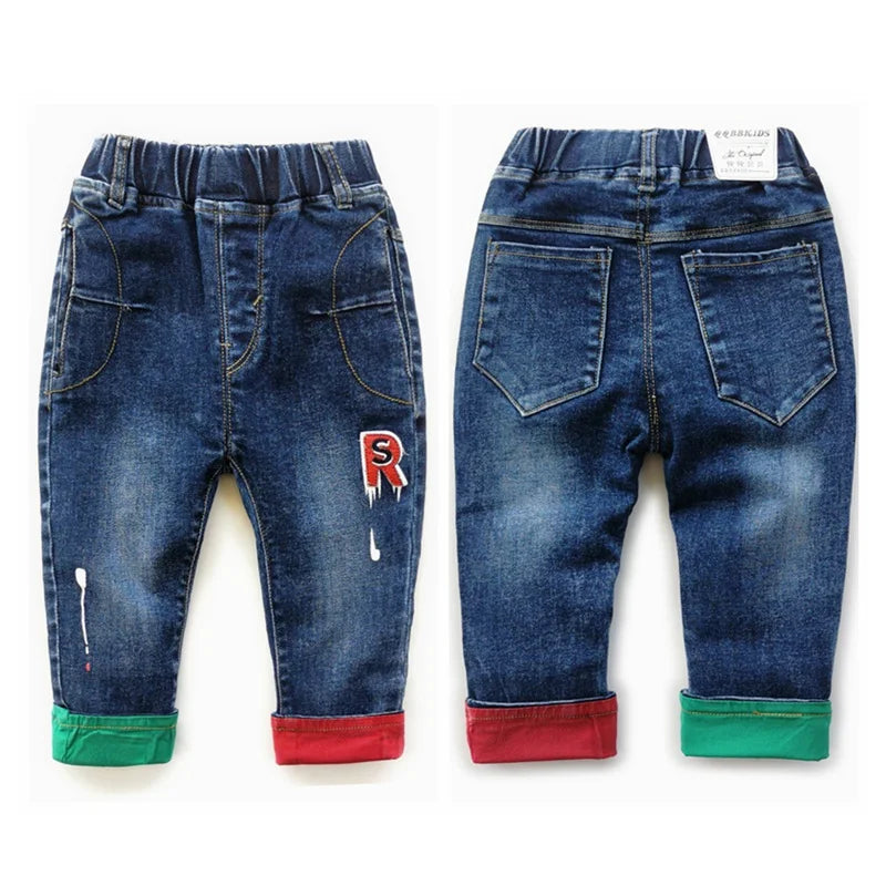 Baby Stretchy Denim Trousers