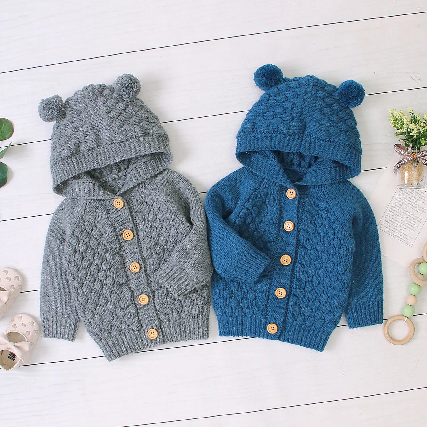 Newborn Baby  Hooded Sweater