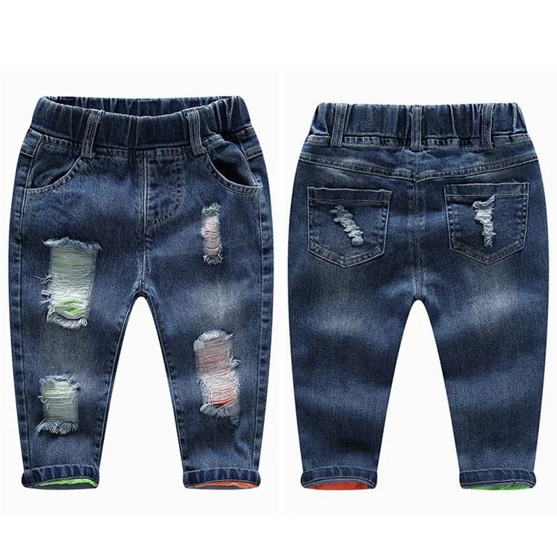 Baby Stretchy Denim Trousers