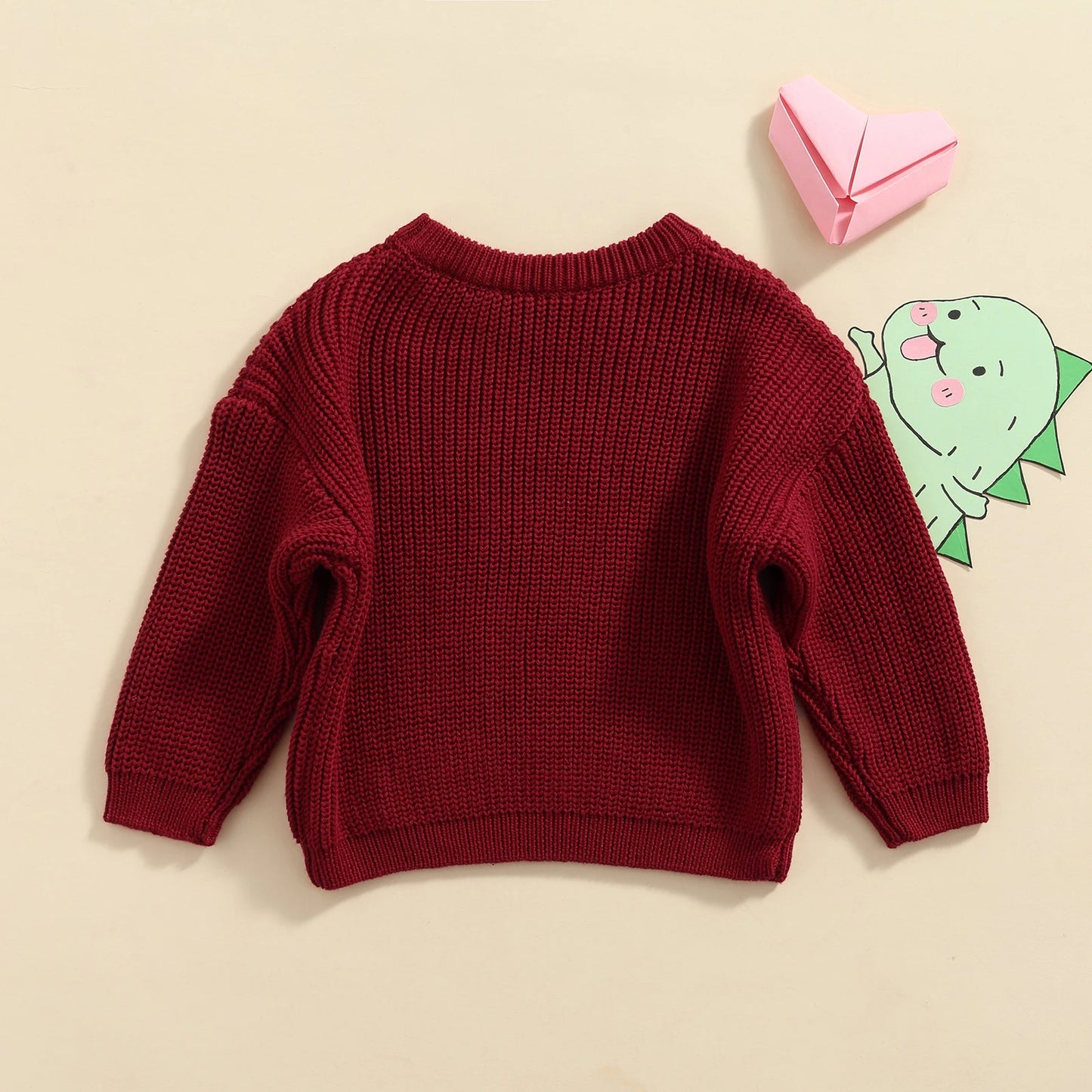 Toddler Round Neck Sweater