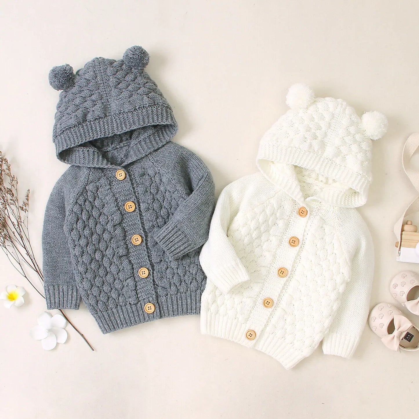 Newborn Baby  Hooded Sweater