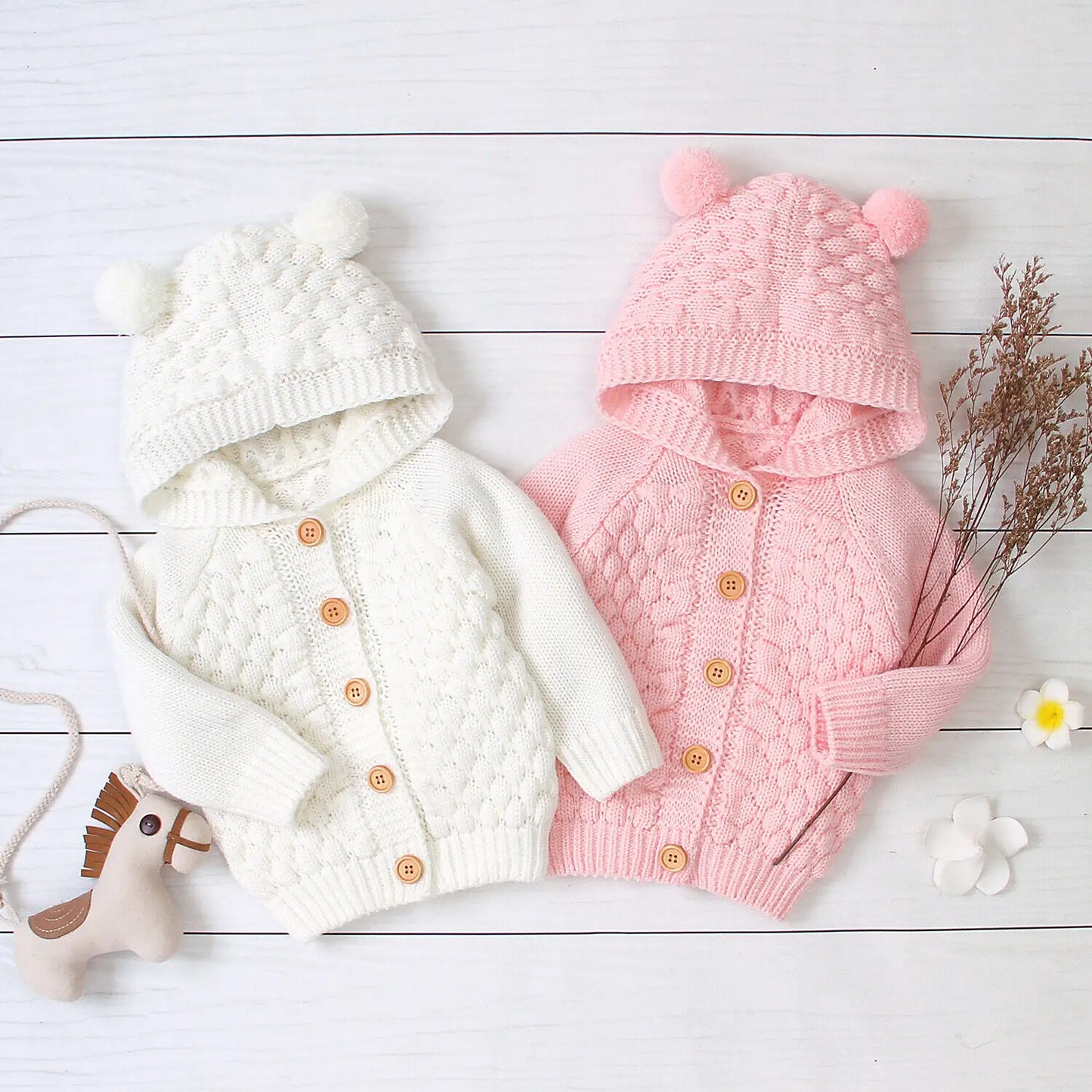 Newborn Baby  Hooded Sweater