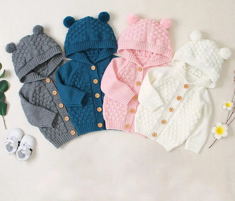 Newborn Baby  Hooded Sweater