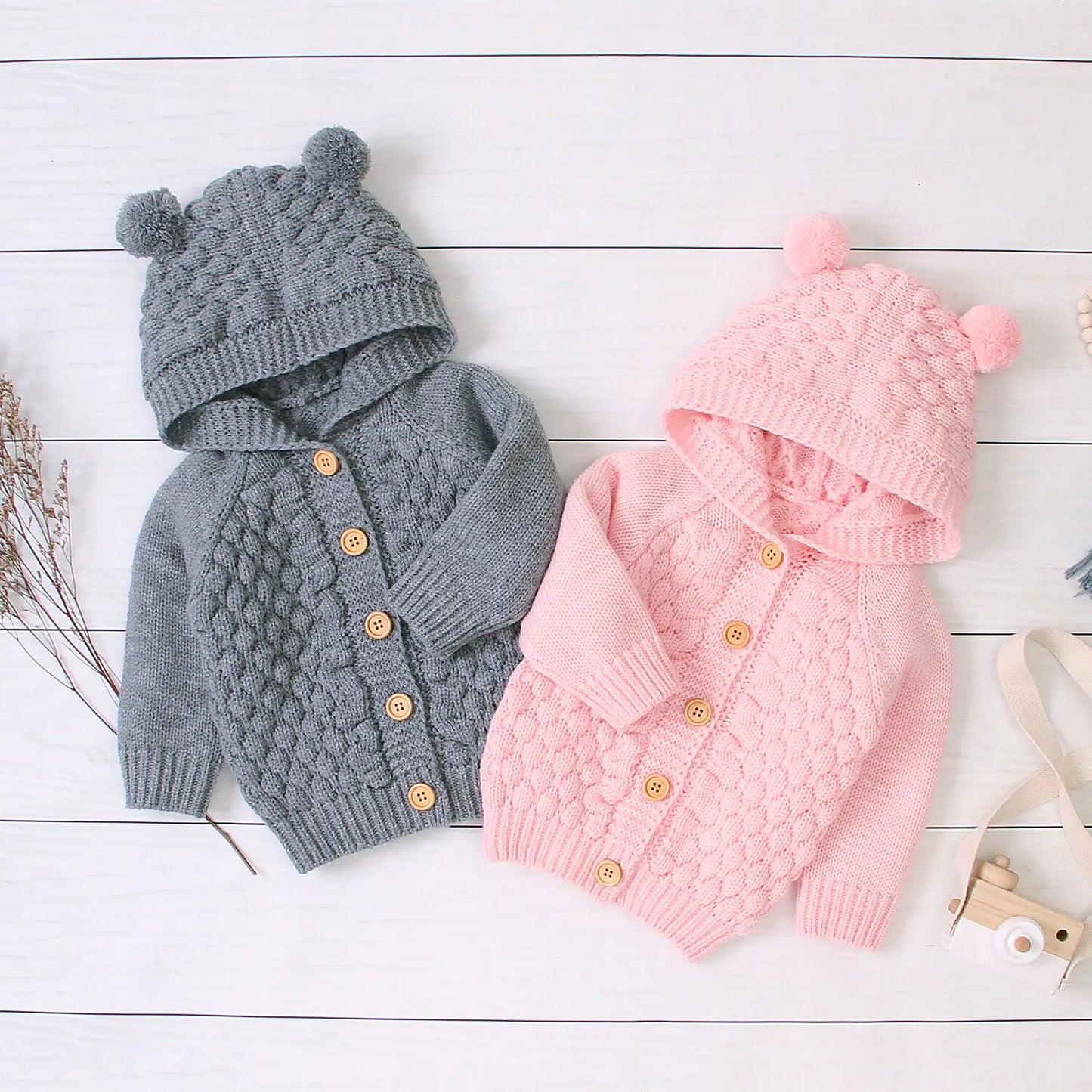 Newborn Baby  Hooded Sweater