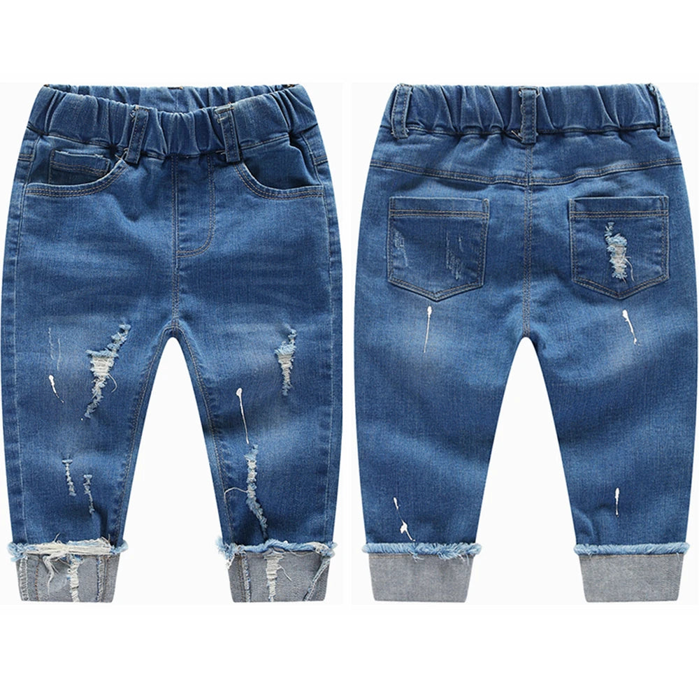 Baby Stretchy Denim Trousers