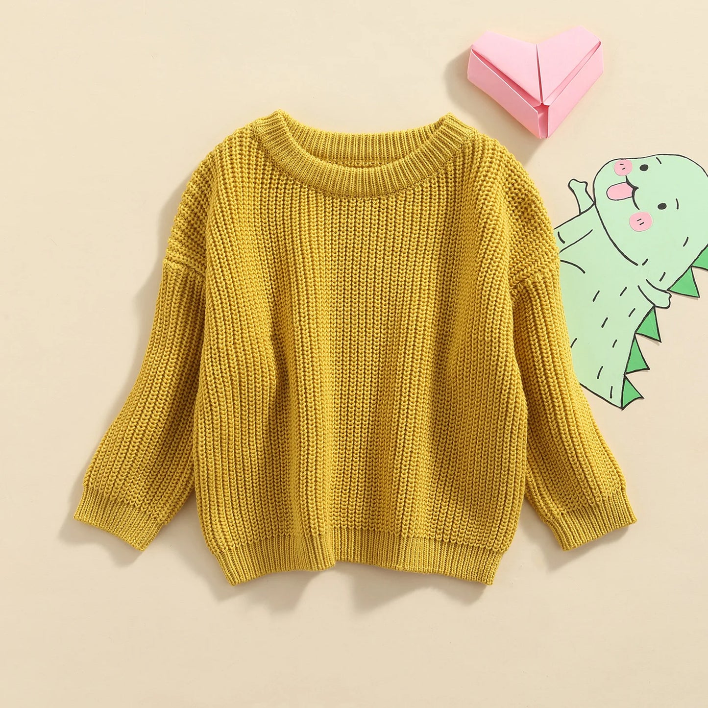 Toddler Round Neck Sweater