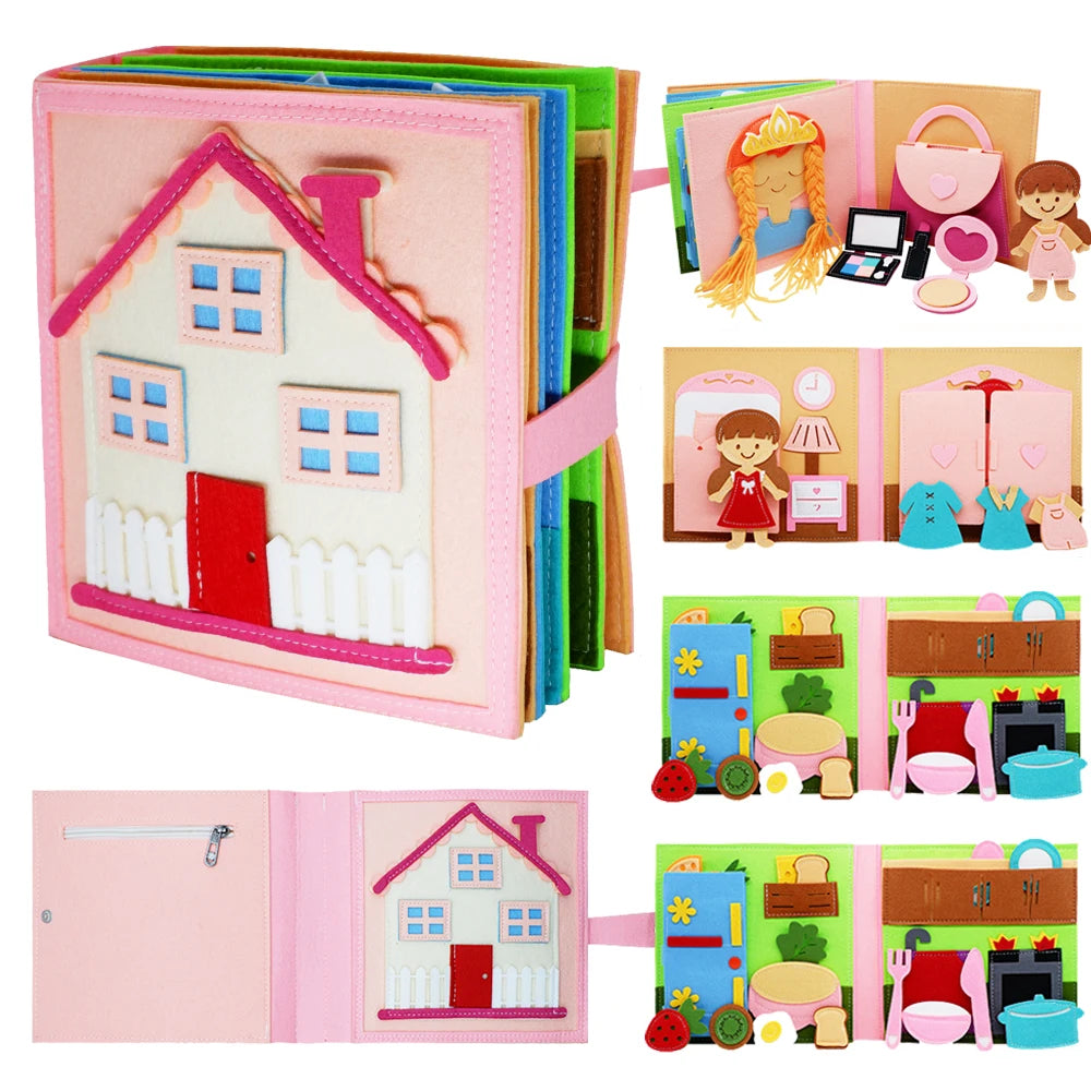 Busy Board Storytelling Activity Toy