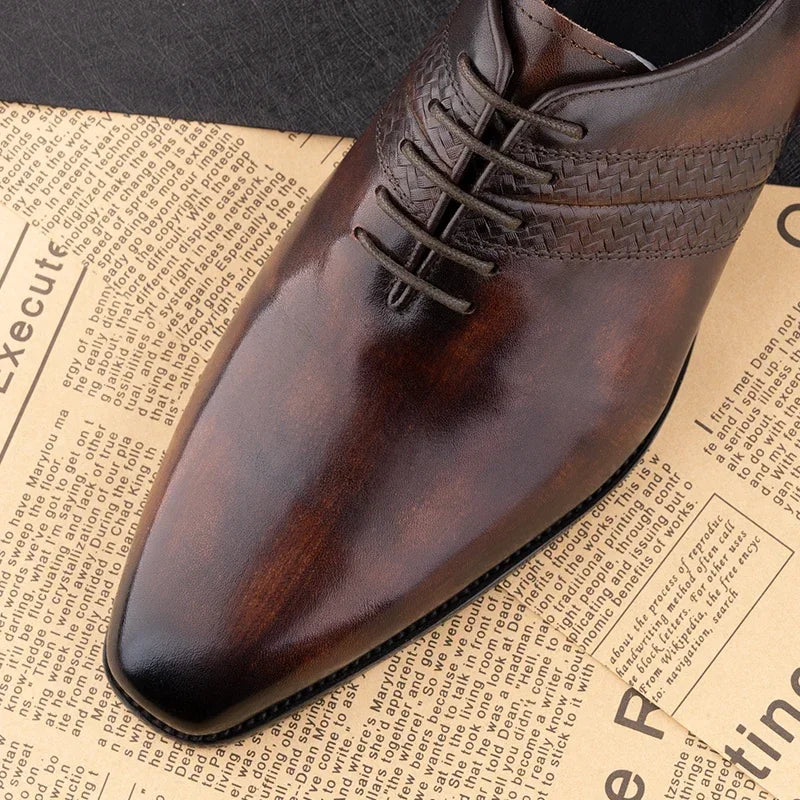 Fashion Handmade Dress Man Shoes