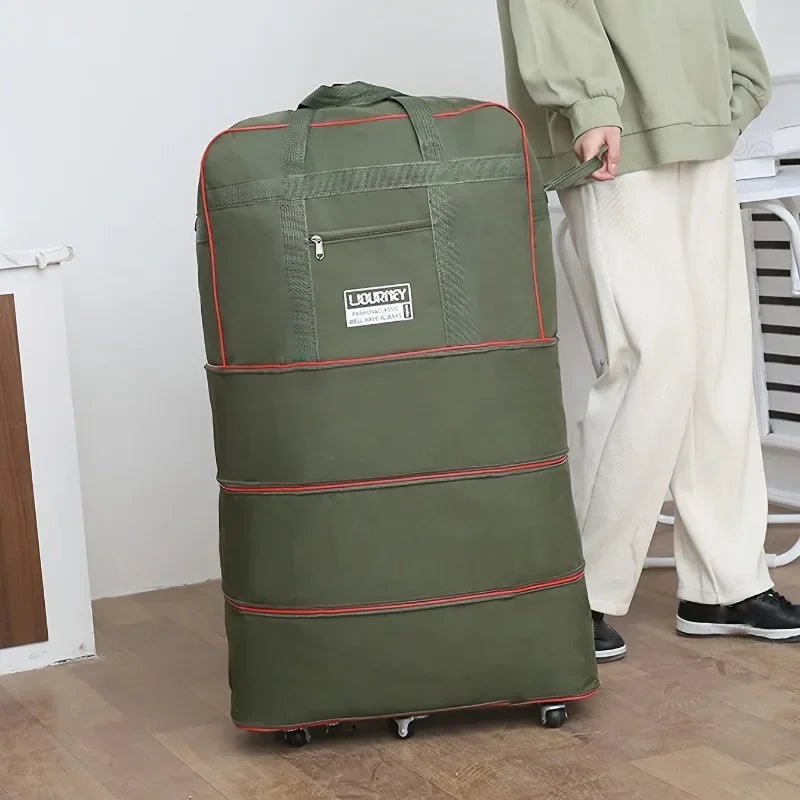 Foldable Travel Luggage Bag with Wheel