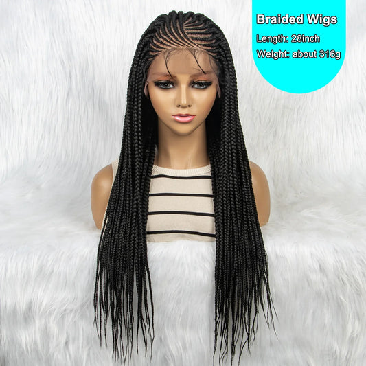 Braided Lace Front Wigs