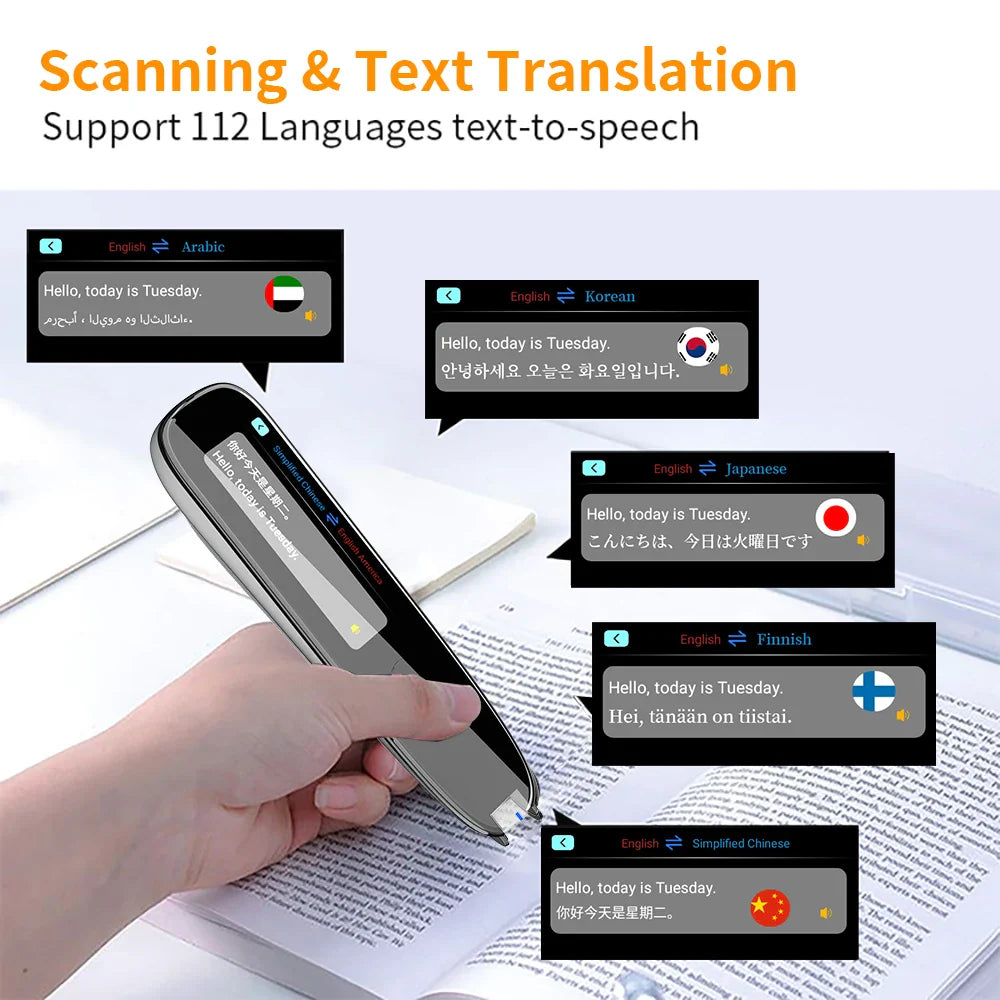 Scan Translator Reading Pen