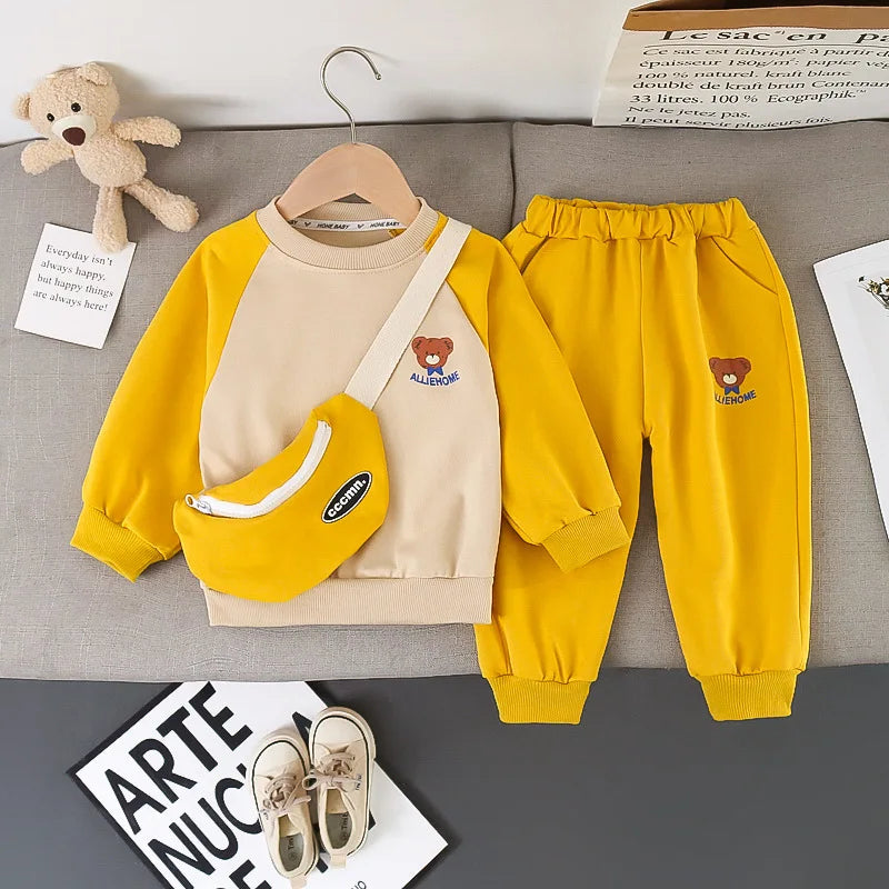 Baby Boys Long Sleeved 2Pcs Set