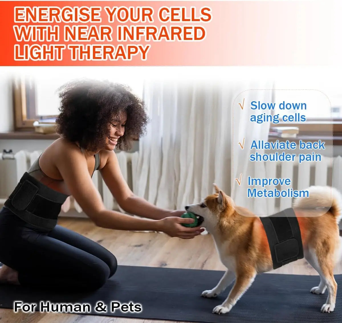 Red Infrared Light Therapy Pad