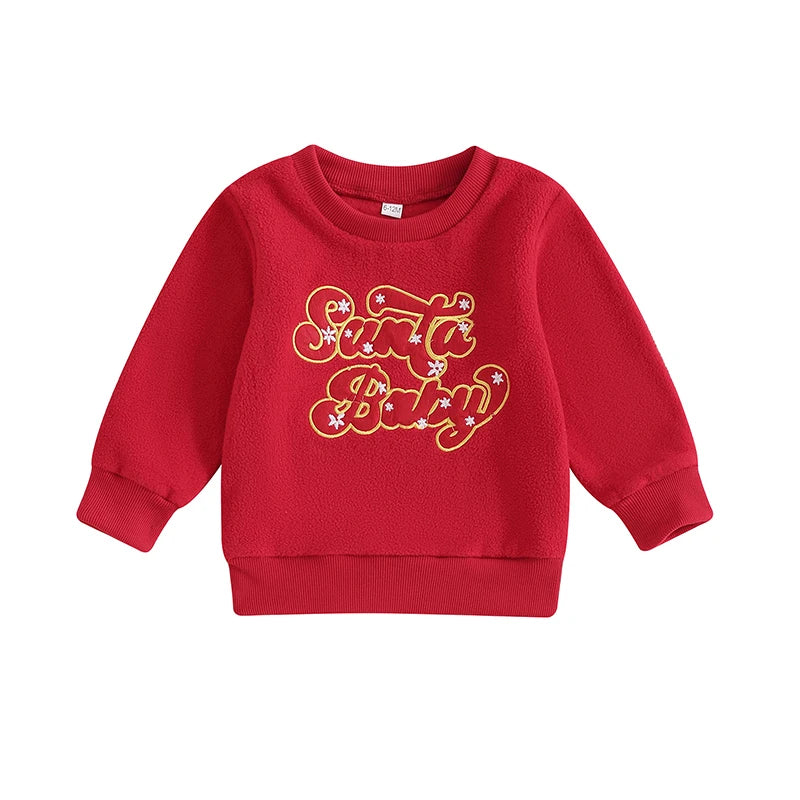 Baby Christmas Fleece Sweatshirt