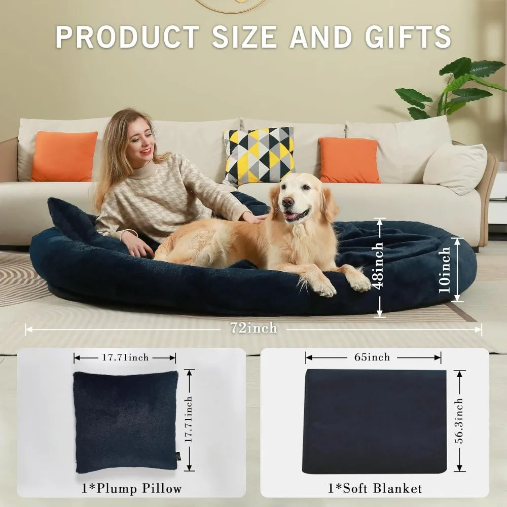 Human Size Dog Bed