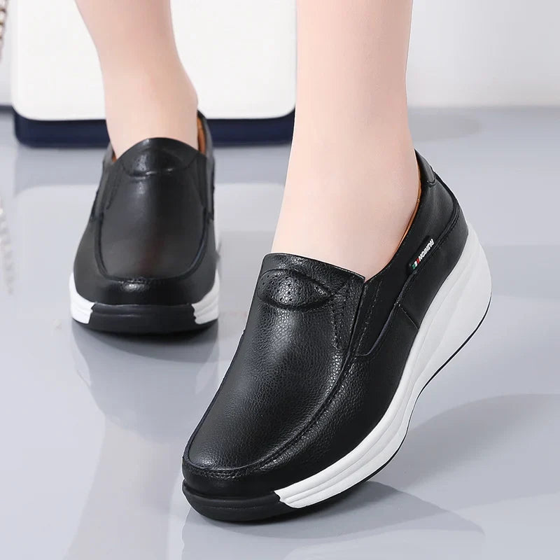 Platform Loafers for ladies - orthopedic - MONLANE