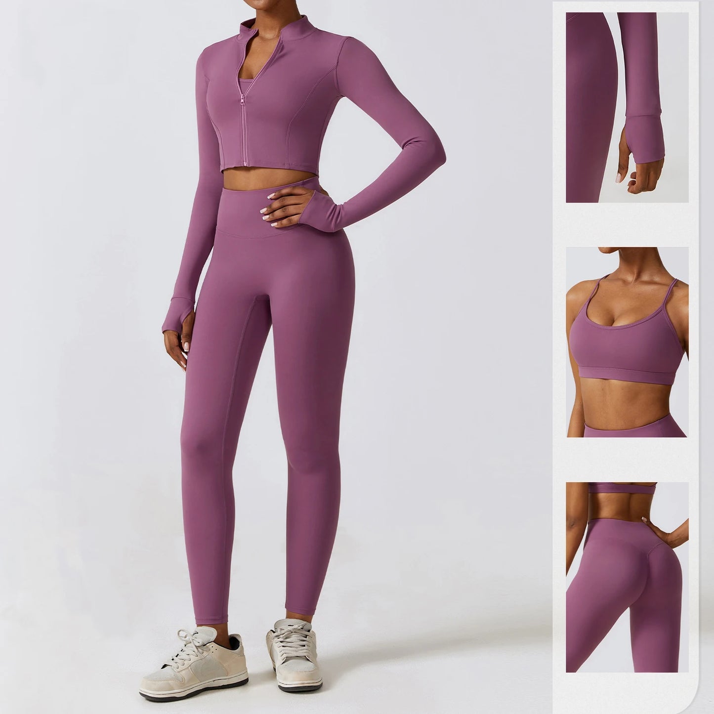 Three Piece Yoga Set