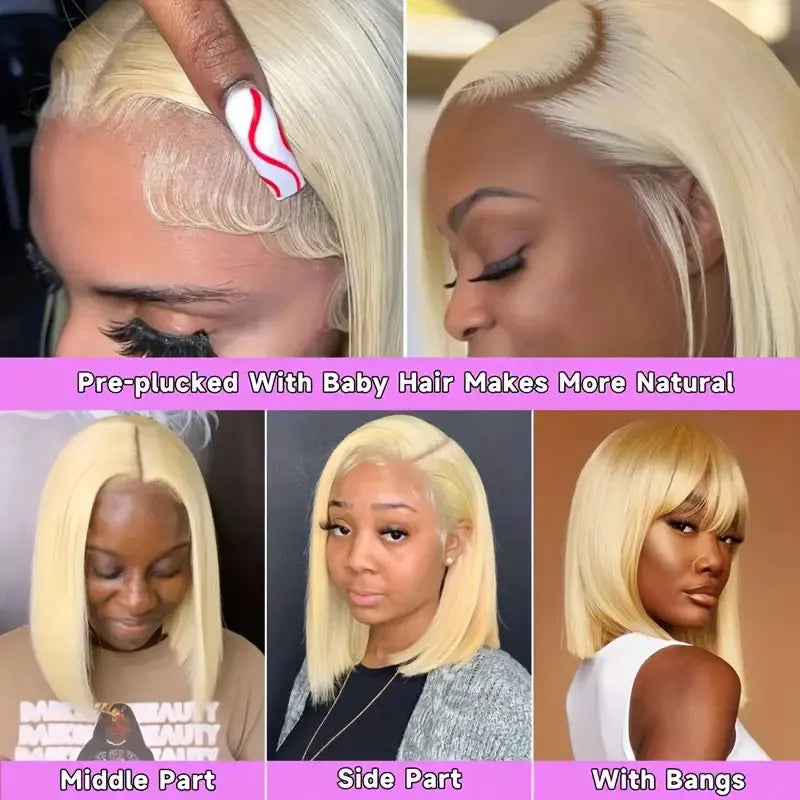 Blonde Bob Lace Front Wig