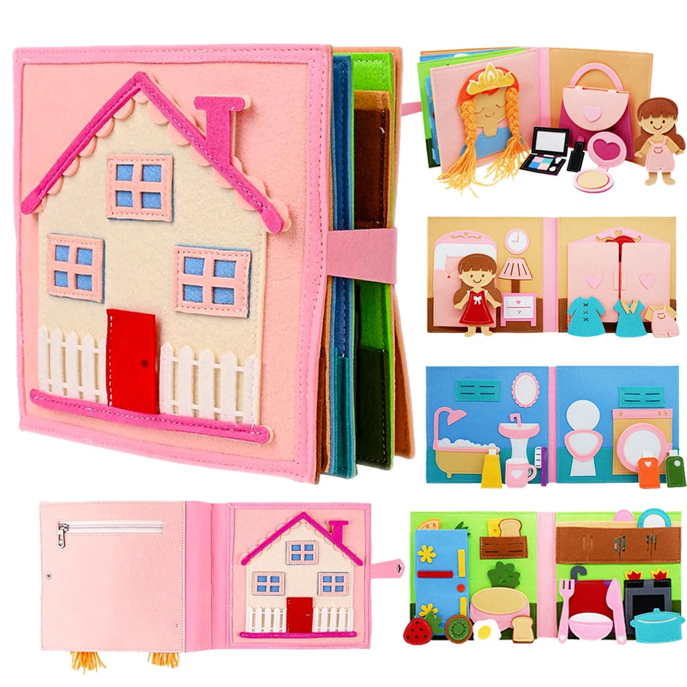 Busy Board Storytelling Activity Toy