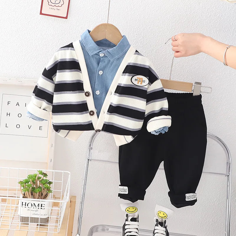 3Pcs Toddler Sportswear