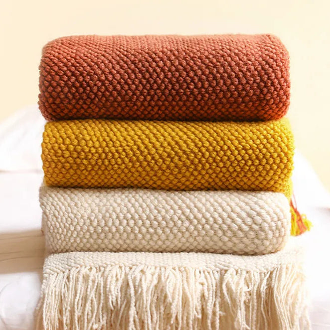 Decorative Knitted Blanket