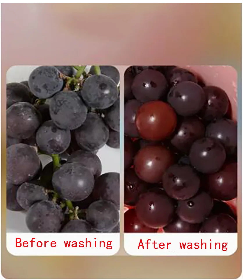 Hand-free Fruit washing Basin