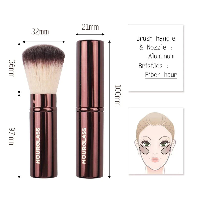 Retractable Foundation Brush