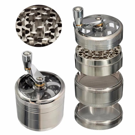 4-Layer Metal Herb & Spice Crusher - MONLANE