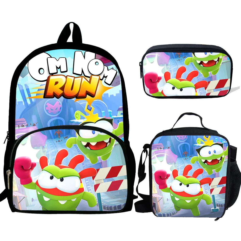 3pcs Mochila Game Backpack