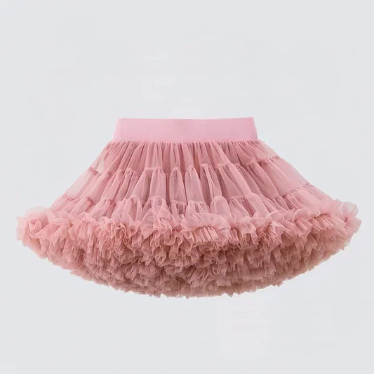 Lace Skirt Girls Fluffy Tutu Skirt