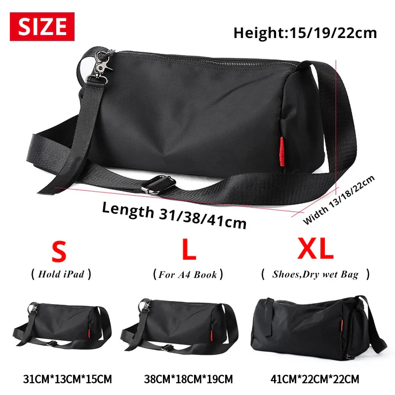 Gym Bag Dry And Wet Separation