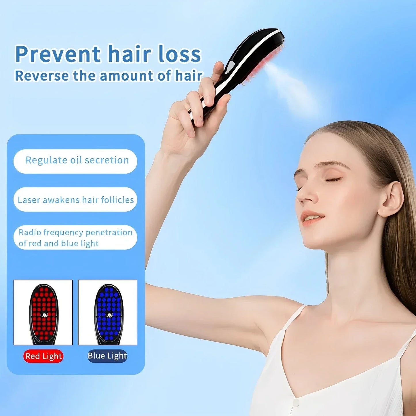 Electric Spray Massage Comb