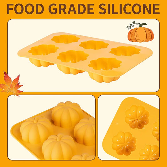 Pumpkin Silicone 3D Molds